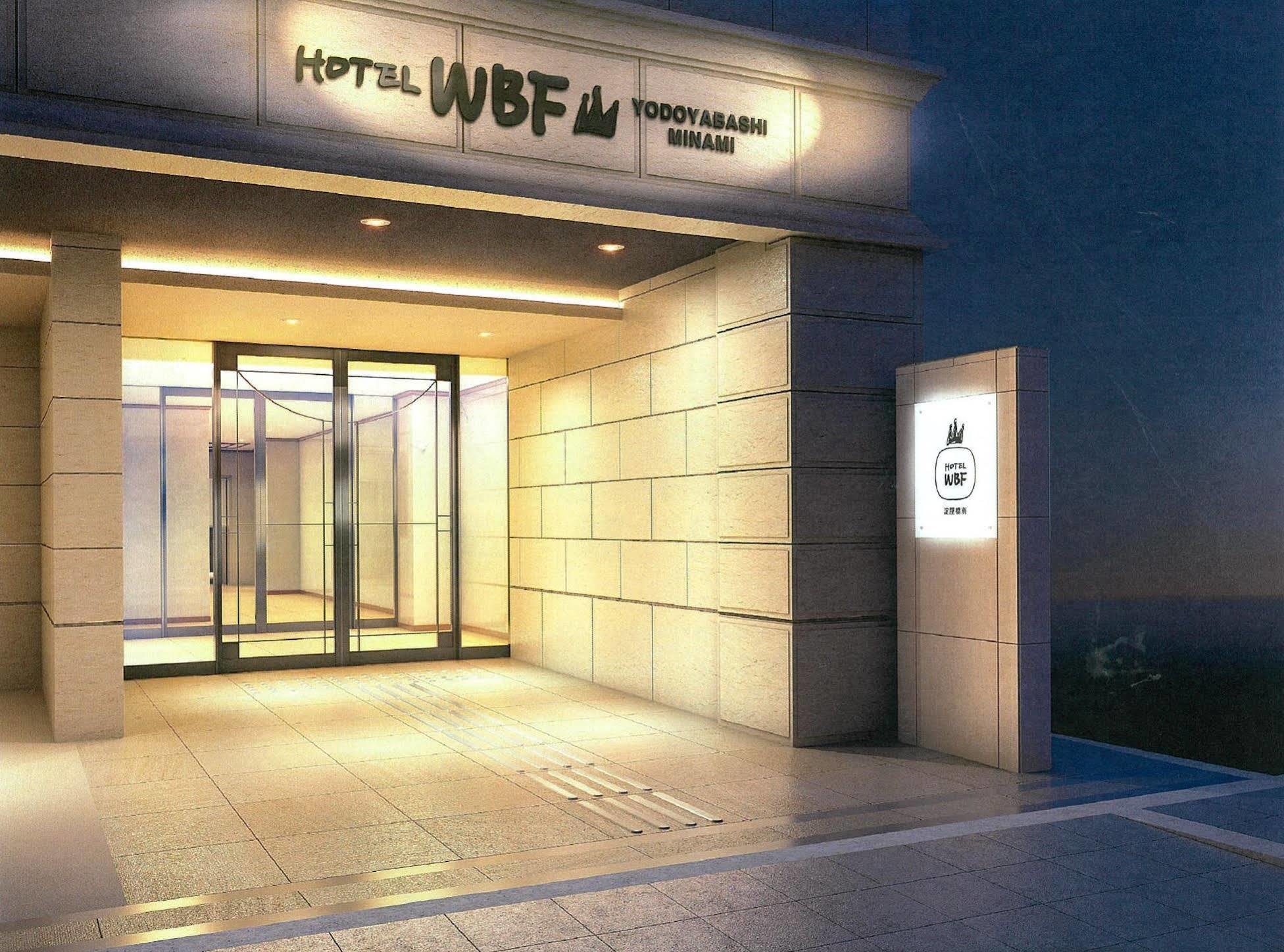 Hotel Wbf Yodoyabashi Minami Осака Экстерьер фото